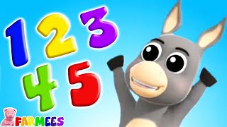 Numbers song 1 to 50  Learn Counting Numbers  Kindergarten Rhymes amp Baby Songs  Kids Cartoon [upl. by Aikan]