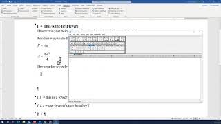 Automatically numbering and referencing equations in Microsoft Word [upl. by Otreblada996]