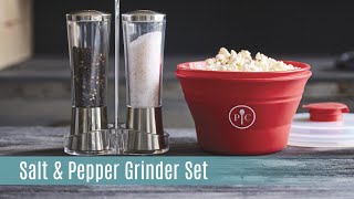 Salt And Pepper Grinder Set  Pampered Chef [upl. by Gillette]