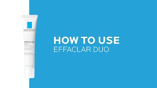 How to use Effaclar Duo Acne Spot Treatment  La RochePosay NEW [upl. by Flossi]