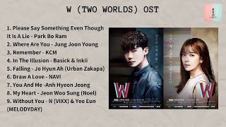 FULL ALBUM  W TWO WORLDS OST 런온 OST [upl. by Hubsher]