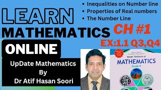 Inequalities on Number line  Ex 11 Q34  NBF Curriculum 2024 learn education maths drsoori [upl. by Keven401]