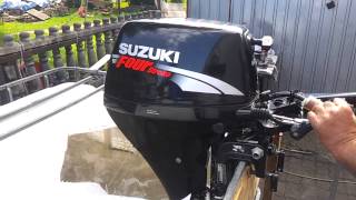 2006r SUZUKI DF 99 hp outboard motor four stroke  4SUW [upl. by Cooperman]