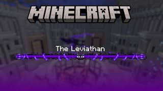 Minecraft  Leviathan Boss Fight  LEnders Cataclysm Mod [upl. by Ynatirb]