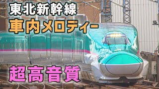 【超高音質】東北新幹線 車内チャイム  TR11【MIDI再現】 [upl. by Imuy]