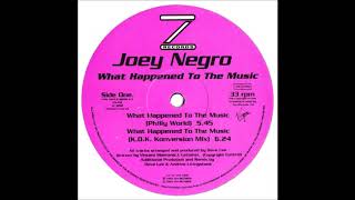 1993 Joey Negro  What Happened To The Music Philly World RMX [upl. by Ycinuq]