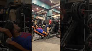 unilateral leg press oneleg leg pressbodybuilding gym fitness motivation nutritioncrossfit [upl. by Carolle]