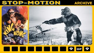 King Kong 1933 StopMotion shots part 9 of 9 [upl. by Kingston]