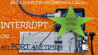 Introduction to Pin Change Registers in Arduino Uno [upl. by Cleavland133]