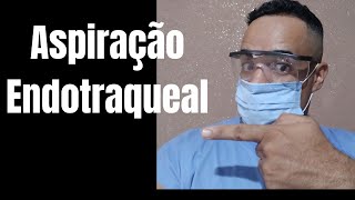 Como fazer a aspiração traqueal e endotraqueal [upl. by Nnylyoj618]