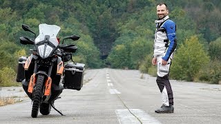 KTM 790 Adventure in the Balkans Indepth Review [upl. by Suirradal415]