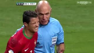 Portugal vs sweden world cup qulifier 2014 qualifer english commentary highlight 32 [upl. by Yrffej]