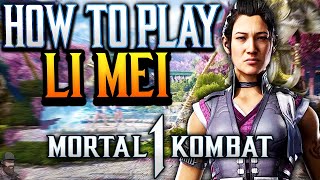 Mortal Kombat 1  How To Play LI MEI Guide Combos amp Tips [upl. by Nagaer]