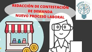 Contestación de demanda en el nuevo proceso laboral [upl. by Oecile]