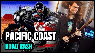 Road Rash Genesis quotPacific Coastquot METAL [upl. by Aikin]