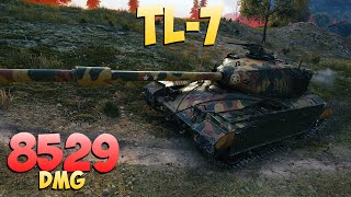 TL7  6 Kills 85K DMG  Crooked boots  World Of Tanks [upl. by Eiramyelhsa]