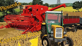 Czerwony Bizon🔥Piosenka🎶MASA SQUAD🔥 Farming Simulator 2019 [upl. by Sirk]