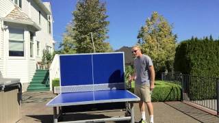 Kettler Top Star XL Outdoor Ping Pong Table [upl. by Craggie]