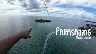 JamWest Beach Parasailing  Ivans Negril  Where DF [upl. by Litta]