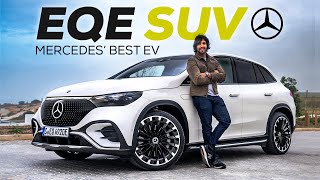 2023 Mercedes EQE SUV is the Best EV Mercedes makes  Full Drive Review [upl. by Aenet]