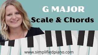 How to play G Major Scale on piano [upl. by Ladnek888]