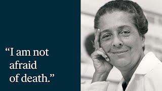 Rita LeviMontalcini Nobel Prize in Physiology or Medicine 1986 quotI am not afraid of deathquot [upl. by Aholah196]