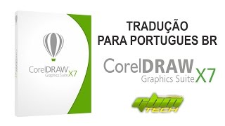 Traduçao do Corel Draw x7 para Português BR [upl. by Harrington139]