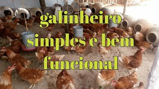 Como fazer um galpão para 100 galinhas poedeiras 🐓 [upl. by Auos]