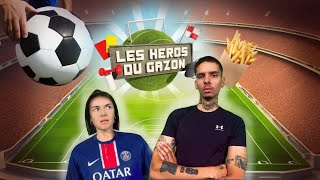 ILS SE BOURRENT LA GEULE AVANT LEUR MATCH 😂😭 Les Héros du Gazon ⚽ [upl. by Halley741]