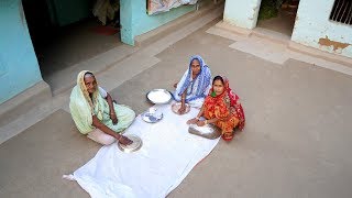 Bangali Pitha Recipe  Traditional Chushi Pitha prepared by our Grandmother at Home in Village Style [upl. by Anelej977]