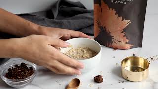 Mushroom Coffee Oats Recipe [upl. by Oknuj]