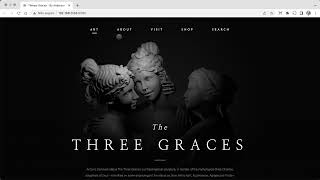 PROJECT  SOURCE CODE  Threejs Three Graces Design Concept [upl. by Antonina497]