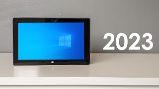 Microsoft Surface RT in 2023 Review [upl. by Novonod64]