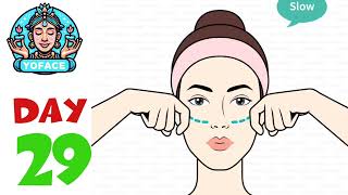 Facial yoga to strengthen eye muscles drooping eyelids remove dark circles under the eyesyoface [upl. by Lammaj]