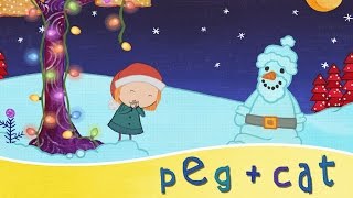 Peg  Cat  Its a Christmas Miracle [upl. by Ellenig363]