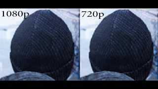 1080p vs 720p Explanation Differences AntiAliasing Jaggies [upl. by Almeria]