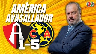 AMÉRICA AVASALLADOR  Atlas vs Club América  Torneo Clausura 2024 Liga MX [upl. by Amrak146]