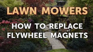 How to Replace Flywheel Magnets [upl. by Relyuc]