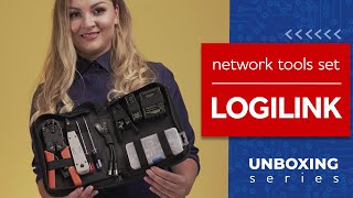 Logilink Network Tools Set PC WZ0030 UNBOXING [upl. by Abra784]