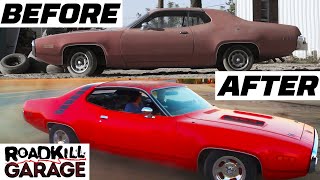 Rebuilding a quotDream Carquot Road Runner  Roadkill Garage  MotorTrend [upl. by Eedebez]