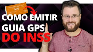 COMO EMITIR A GUIA GPS DO INSS [upl. by Dnomyad]