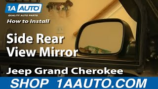 How to Replace Mirror 9904 Jeep Grand Cherokee [upl. by Roshan]