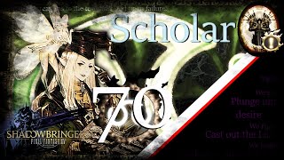 FFXIV Scholar Guide  Rotation amp Timestamps  Lv 70  Shadowbringers  50 [upl. by Lamar]