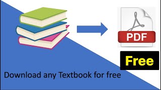 How to Download Textbook in PDF file for free [upl. by Dolli]