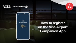 How to register your Bank Muscat Visa credit card in the Visa Airport Companion App [upl. by Ulyram417]