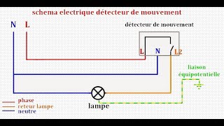 Comment brancher un détecteur de mouvement électricité facile [upl. by George]