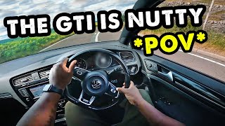 POV BOOSTING IN THE 500BHP GOLF GTI  PT 10 [upl. by Bowie]