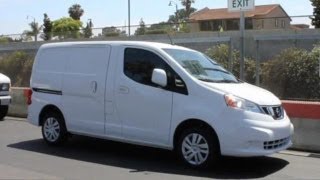 2013 Nissan NV200 Compact CargoCommercial Van Video Review [upl. by Lilahk801]