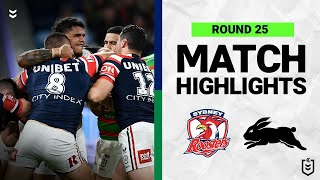 Sydney Roosters v South Sydney Rabbitohs  Match Highlights  Round 25 2022  NRL [upl. by Merton574]