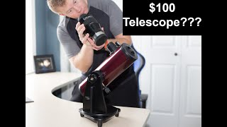 Is a 100 telescope any good 2021 Budget Christmas Telescope Orion Sky Scanner 100 [upl. by Bryn]